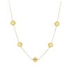 Olivia & Kate Necklaces | Golden Clover-Necklace