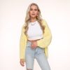 Olivia & Kate Cardigans | Yellow Wool-Cardigan