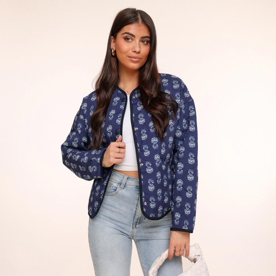 Olivia & Kate Jackets | Blue Print-Jacket