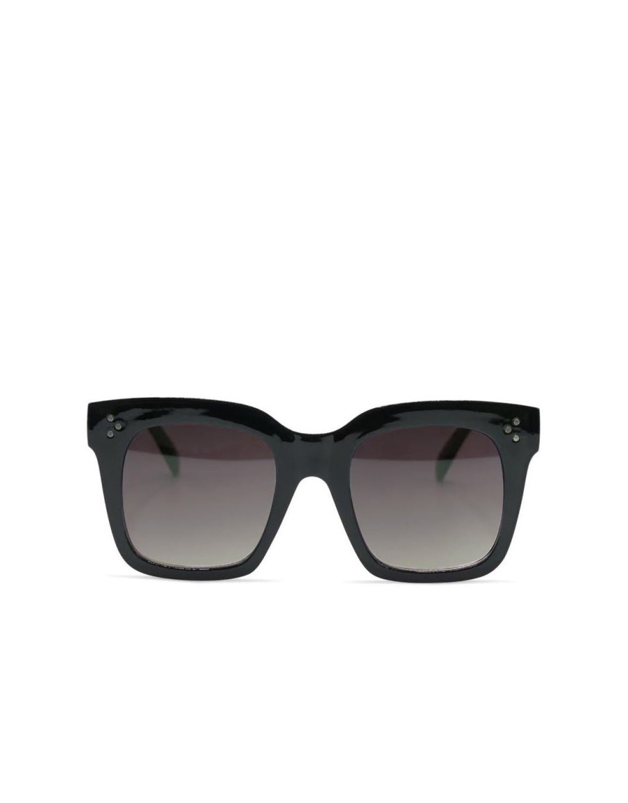 Olivia & Kate Sunglasses | Black Square Classic-Sunglasses