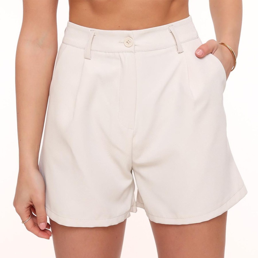 Olivia & Kate Shorts | Beige Basic-Short