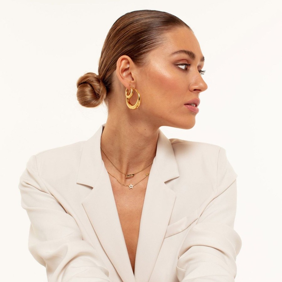 Olivia & Kate Earrings | Golden Adriana-Earrings