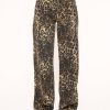 Olivia & Kate Trousers & Jeans | Leopard Wide-Jeans