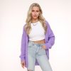 Olivia & Kate Cardigans | Purple Wool-Cardigan