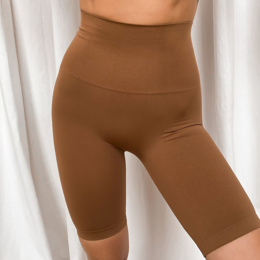 Olivia & Kate Shapewear | Imagine Brown-Shapewear Shorts