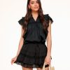 Olivia & Kate Skorts | Black Details Ruffle-Skort