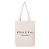 Olivia & Kate Tops | Creme Olivia & Kate Canvas-Bag