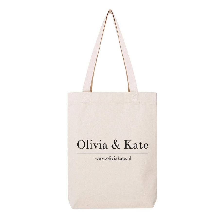 Olivia & Kate Tops | Creme Olivia & Kate Canvas-Bag