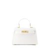 Olivia & Kate Bags | White Golden Details-Bag