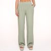 Olivia & Kate Trousers & Jeans | Army Green Linen-Pants