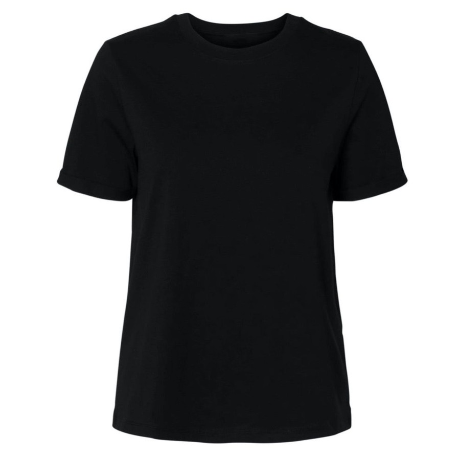 Olivia & Kate Tops | Black Basic Ss-Tee