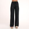 Olivia & Kate Trousers & Jeans | Black Tall Linen-Pants