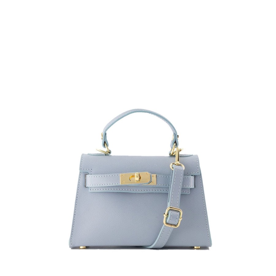 Olivia & Kate Bags | Light Blue Golden Details-Bag