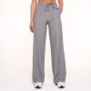 Olivia & Kate Trousers & Jeans | Grey Continuous Seams-Trouser