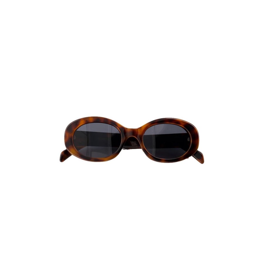 Olivia & Kate Sunglasses | Leopard Oval-Sunglasses