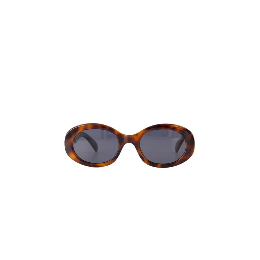 Olivia & Kate Sunglasses | Leopard Oval-Sunglasses