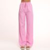 Olivia & Kate Trousers & Jeans | Light Pink Tall Linen-Pants