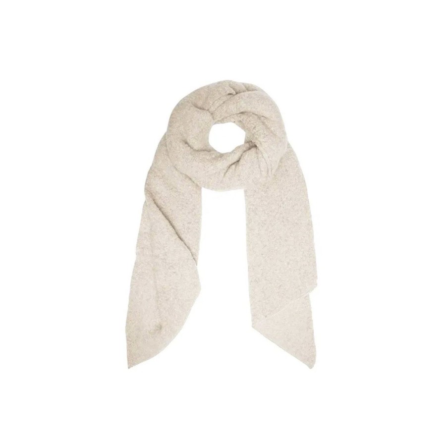 Olivia & Kate Sjaals | Creme Knitted-Scarf