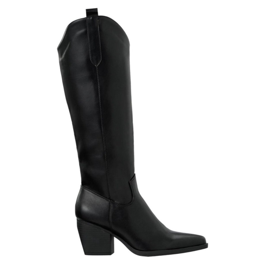 Olivia & Kate Boots | Black High Classic Cowboy-Boots