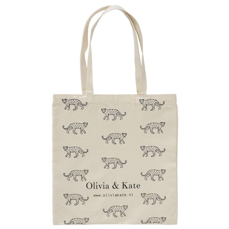 Olivia & Kate Bags | Leopards-Canvas Bag