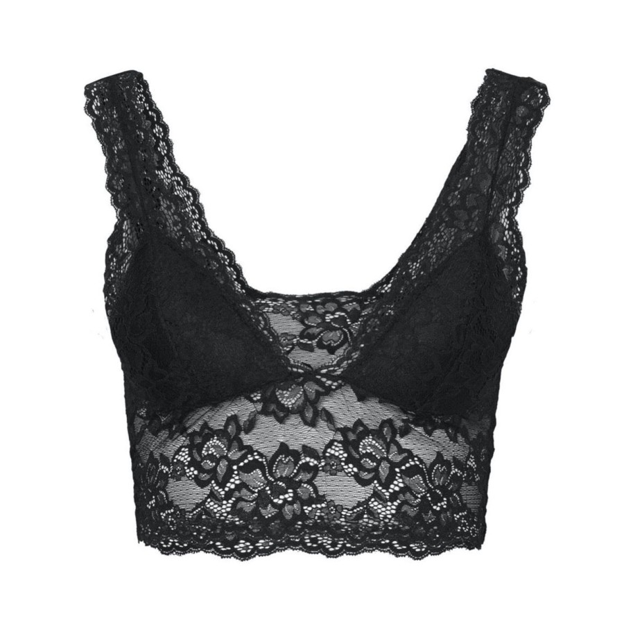 Olivia & Kate Lingerie | Black Lina Lace-Bralette