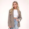 Olivia & Kate Blazers | Taupe Studio Basic-Blazer